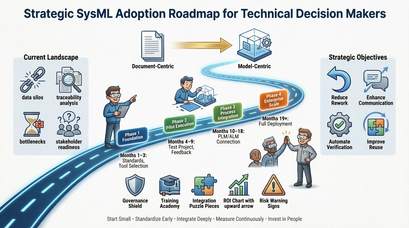 Feuille de route stratégique pour l’adoption de SysML destinée aux décideurs techniques