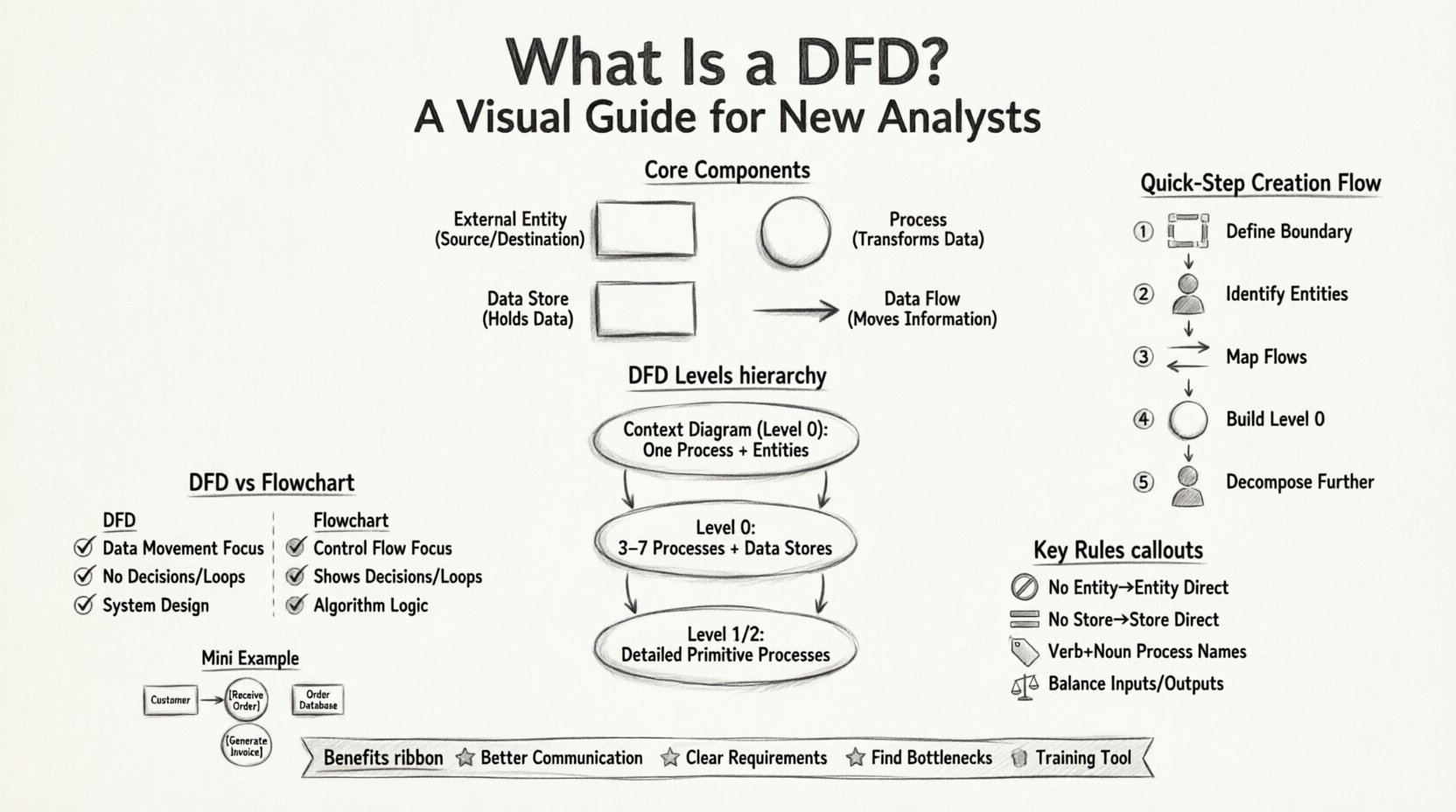 Apa Itu DFD? Penjelasan Jelas Langkah demi Langkah untuk Analis Pemula