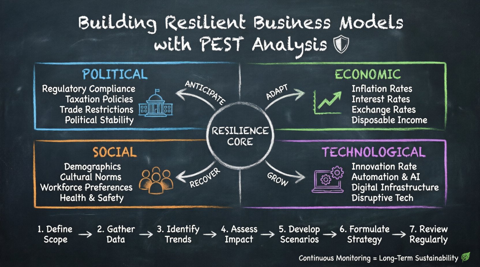 Membangun Model Bisnis yang Tangguh dengan Analisis PEST