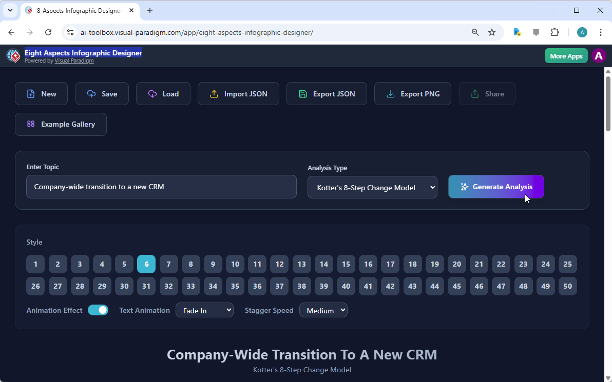 最高のAI駆動型インフォグラフィック作成ツールでCRM移行を可視化 最高のAI駆動型インフォグラフィック作成ツールでCRM移行を可視化