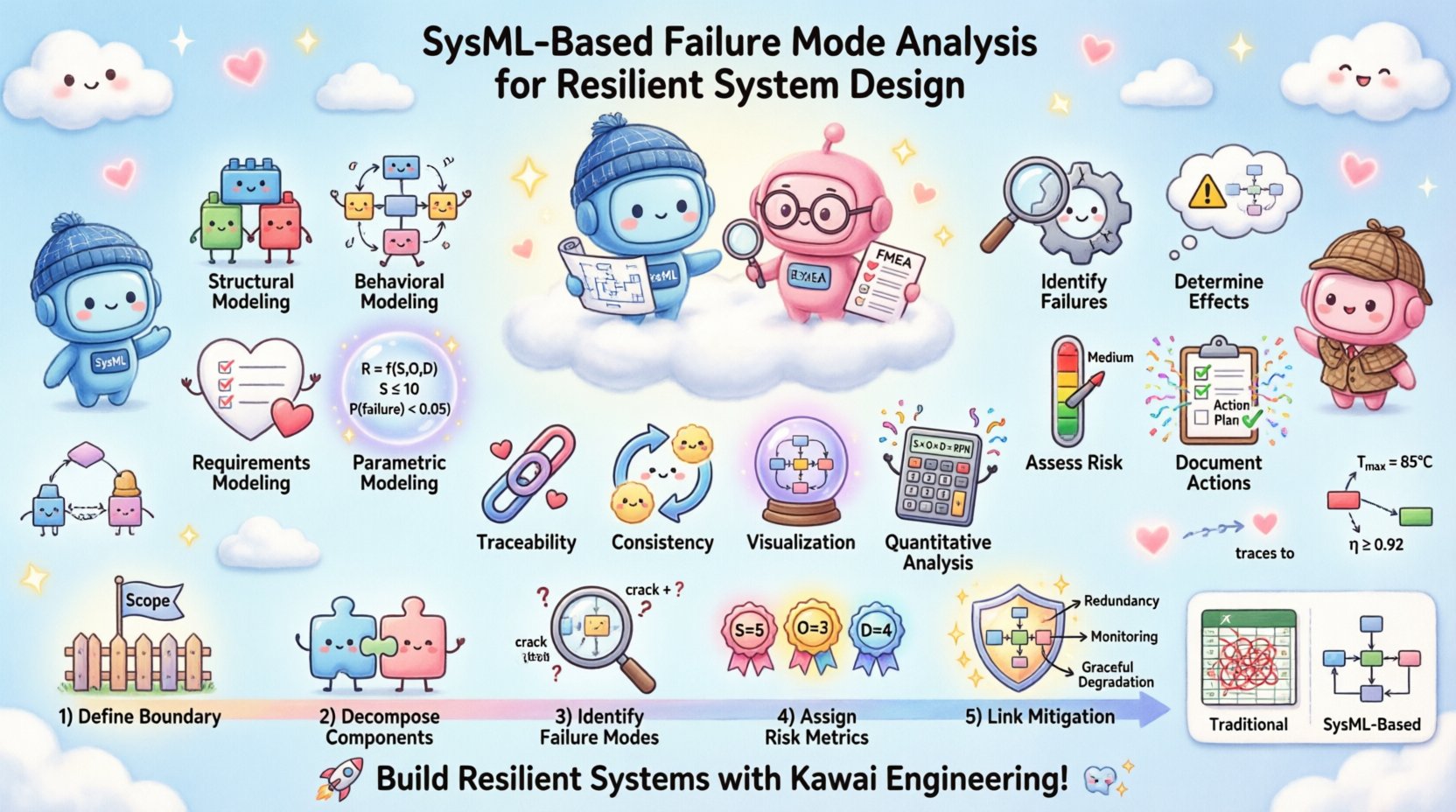 Análise de Modos de Falha Baseada em SysML para o Projeto de Sistemas Resilientes