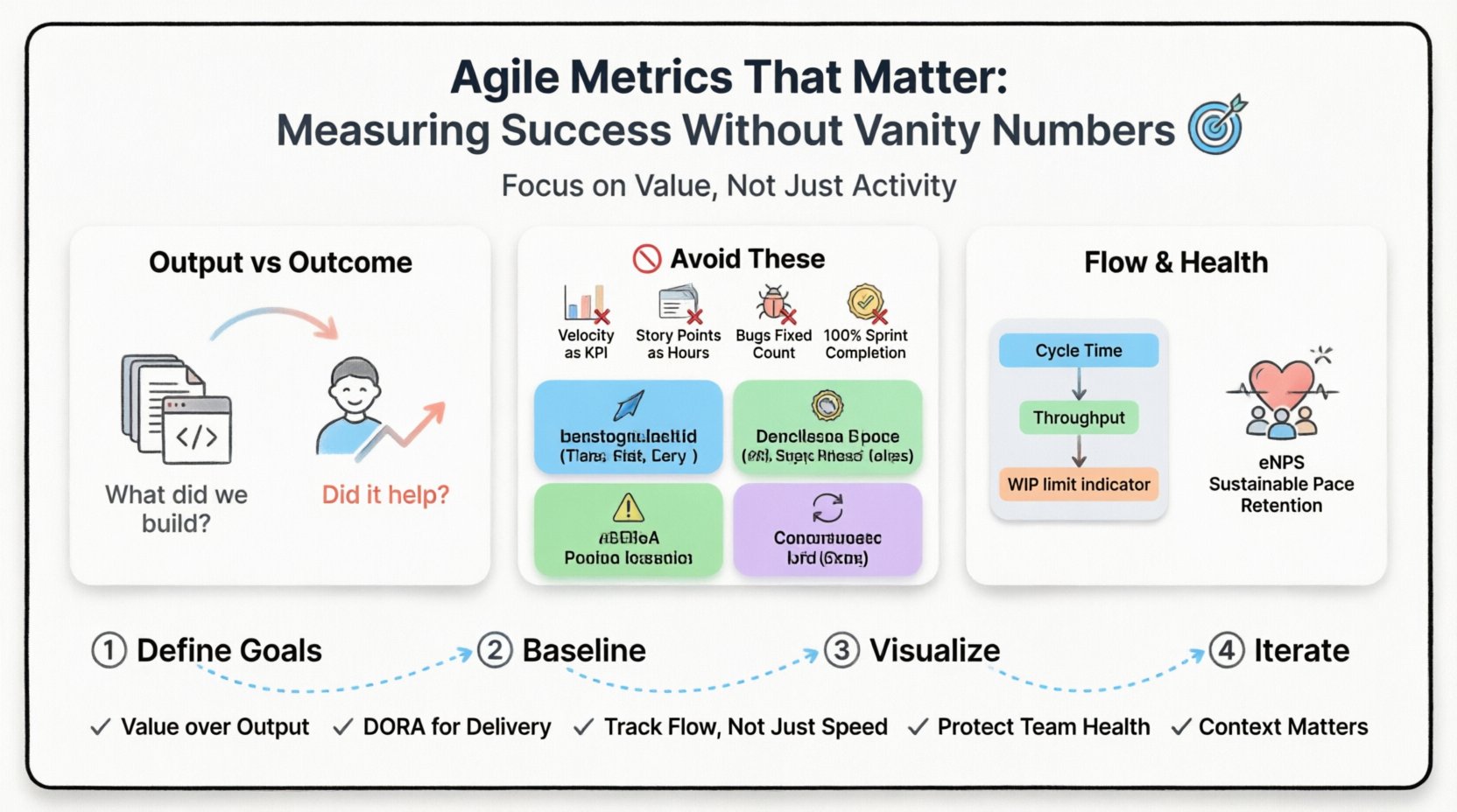 Agile Metrics That Matter: Measuring Success Without Vanity Numbers
