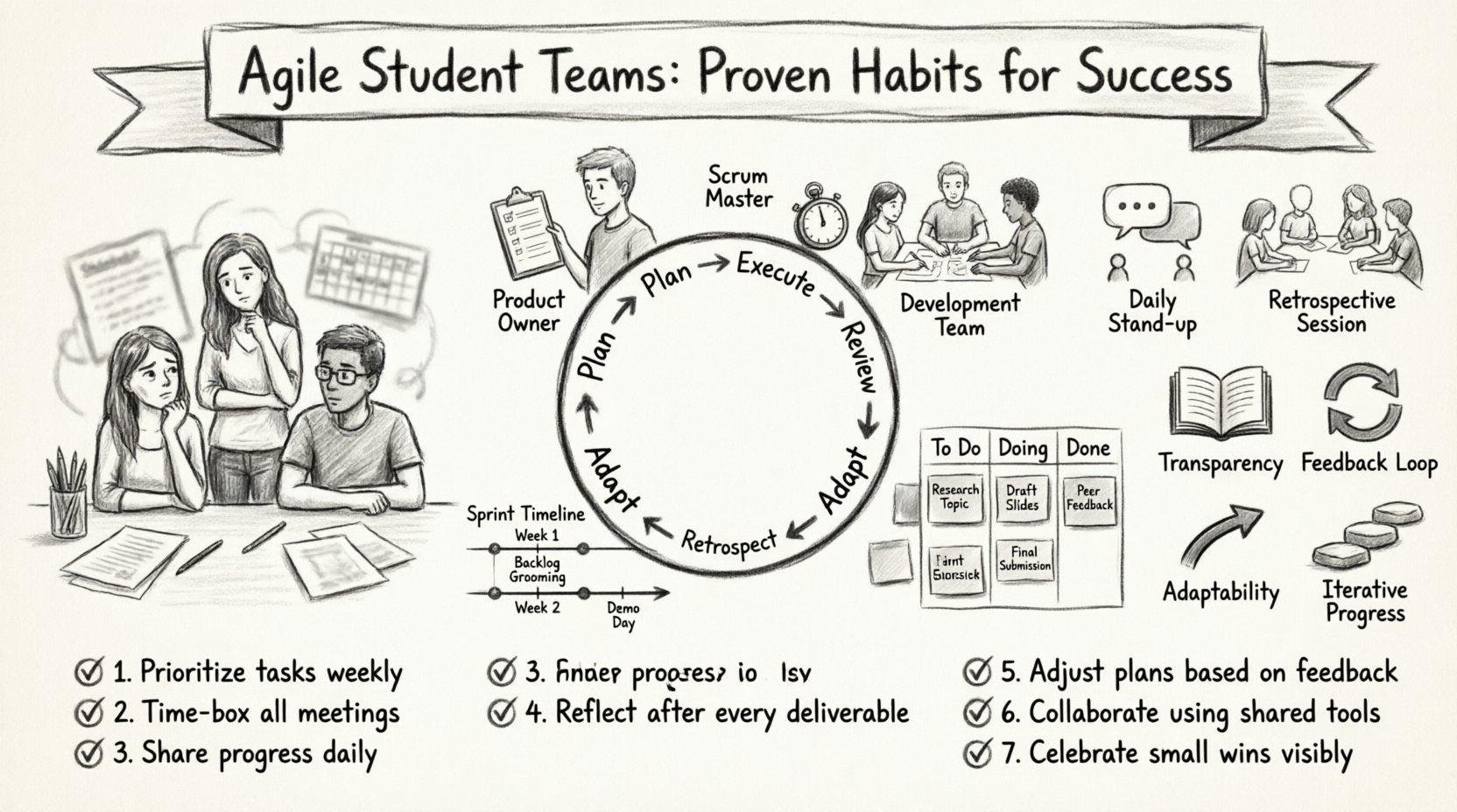 Agile Best Practices: Proven Habits for High-Performing Student Teams