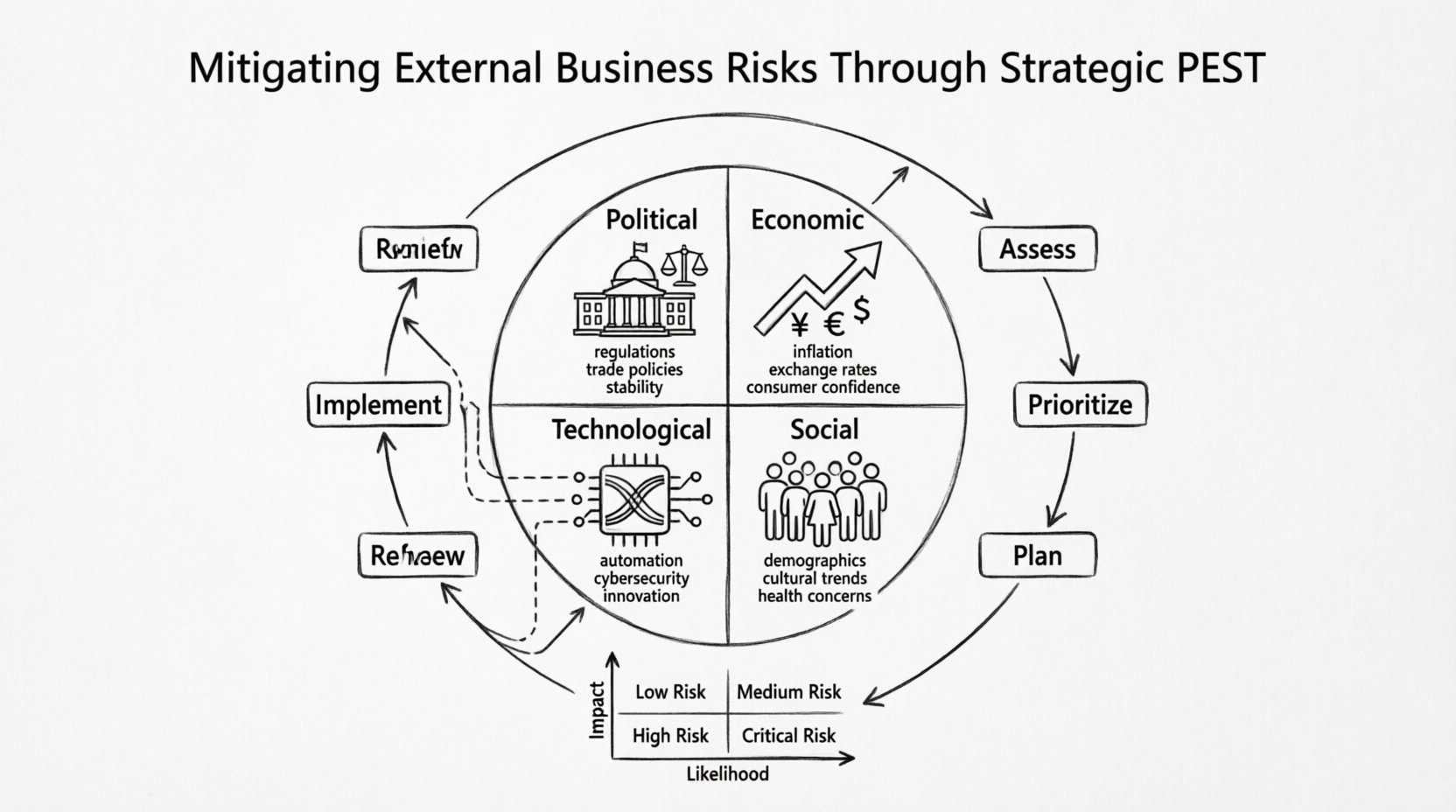Mitigating External Business Risks Through Strategic PEST