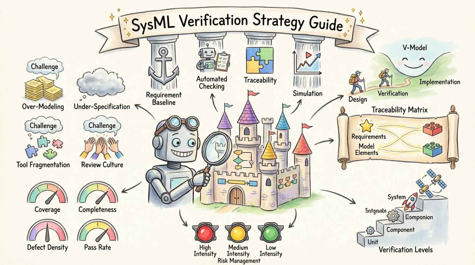 SysML Verification Strategy Guide for Mission-Critical System Delivery