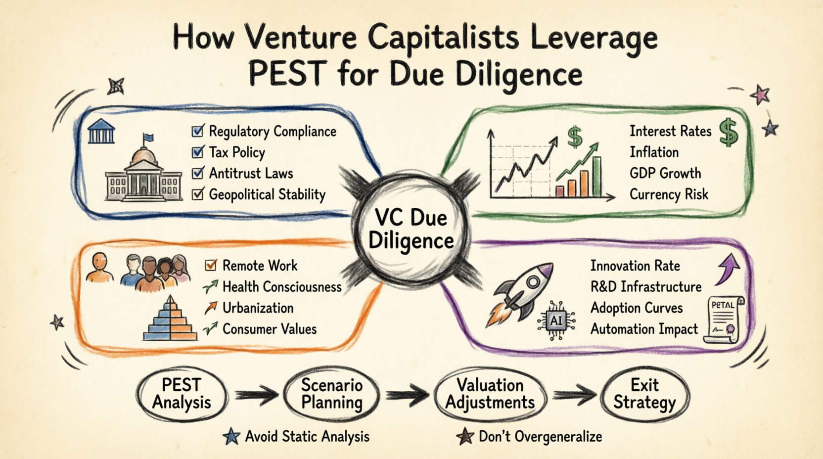 How Venture Capitalists Leverage PEST for Due Diligence