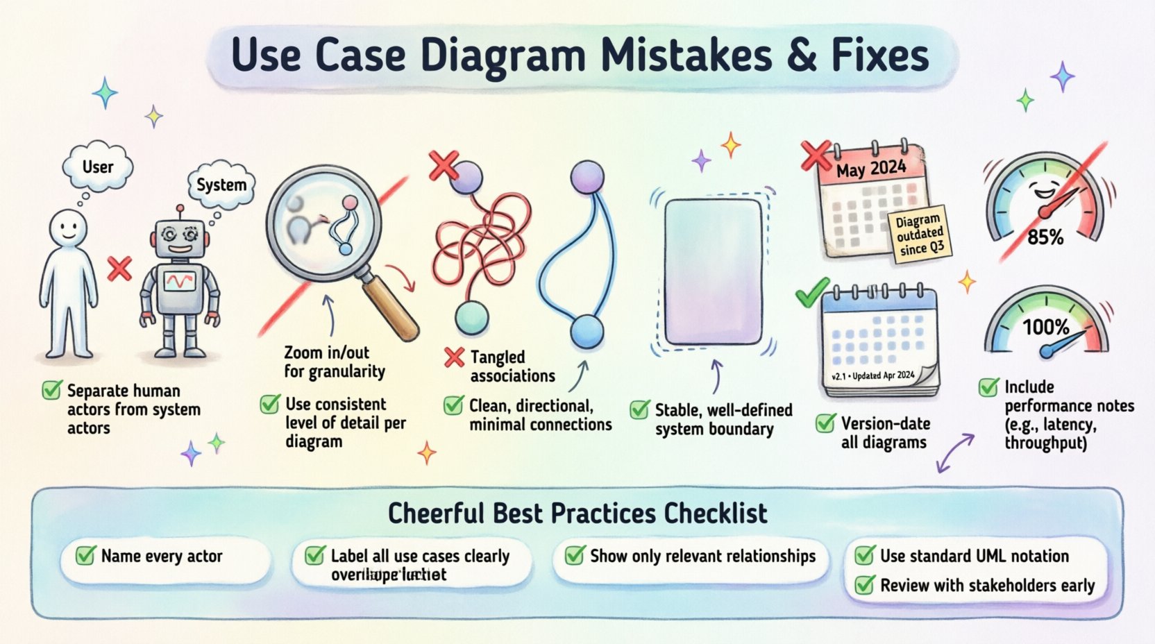 Common Use Case Diagram Mistakes Product Managers Make and How to Fix Them