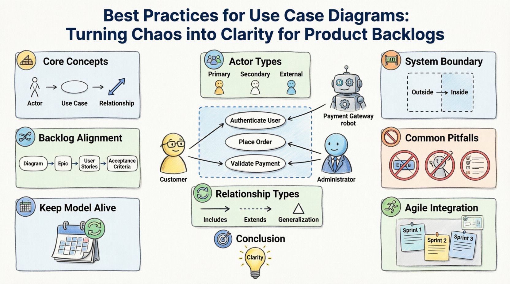 Best Practices for Use Case Diagrams: Turning Chaos into Clarity for Product Backlogs
